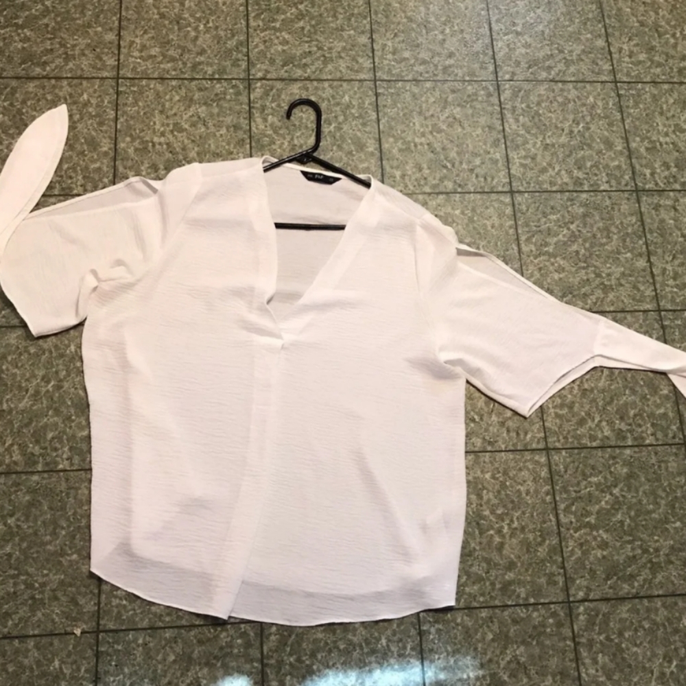 Dressy White Blouse